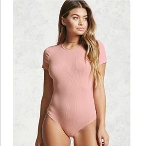 Forever 21 pink bodysuit